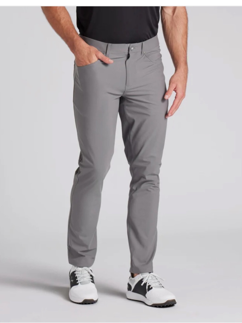 Puma Men’s 101 5 Pocket Gray Golf Pants Size 38x32